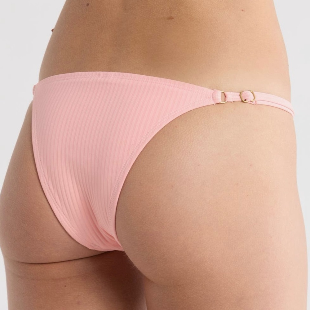 NWT Vitamin A Pink Coral Bikini Top and Bottoms Size Large - Picture 6 of 10